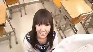 Coed takes her glasses down before getting fucked